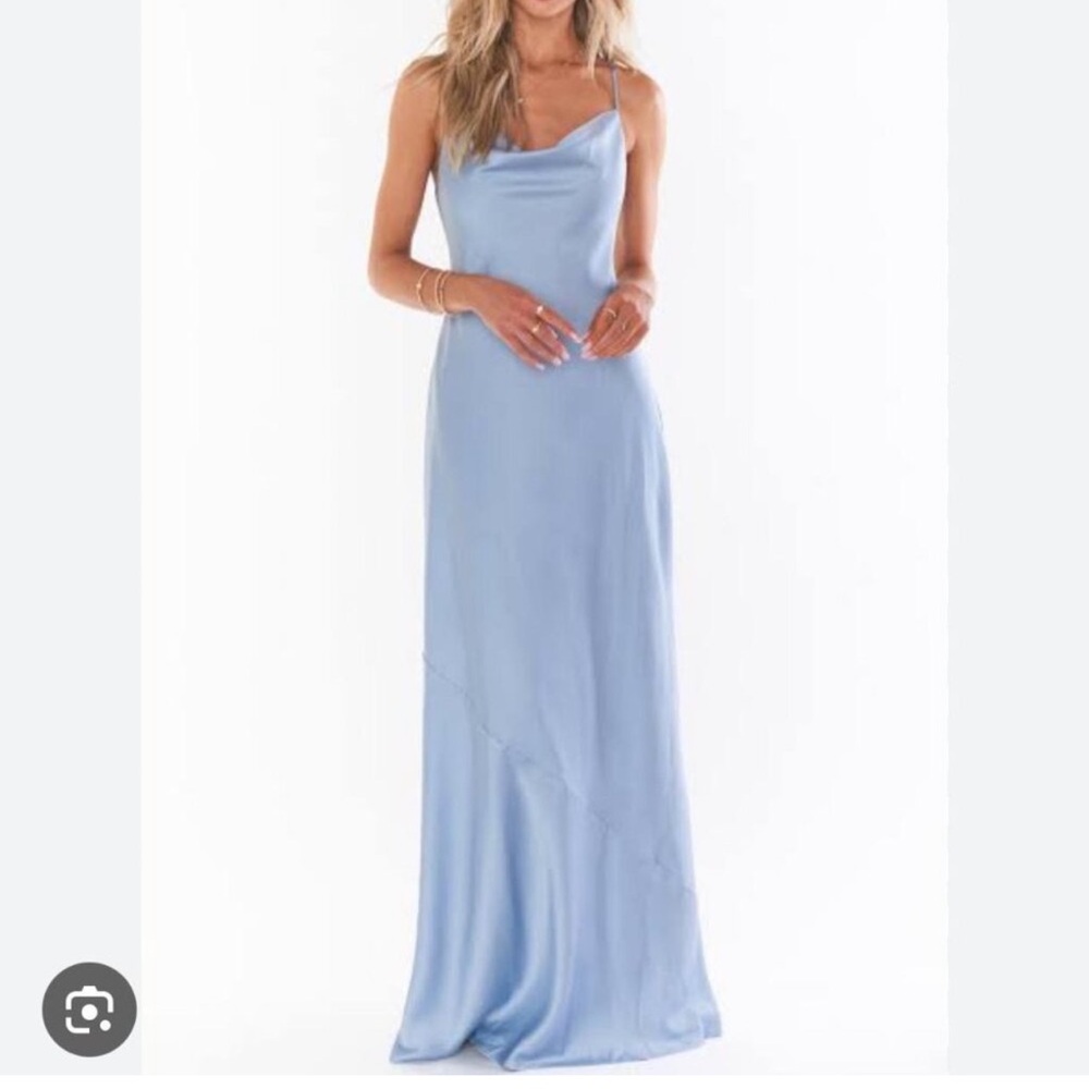 Show Me Your MuMu Light Blue Wedding Dress